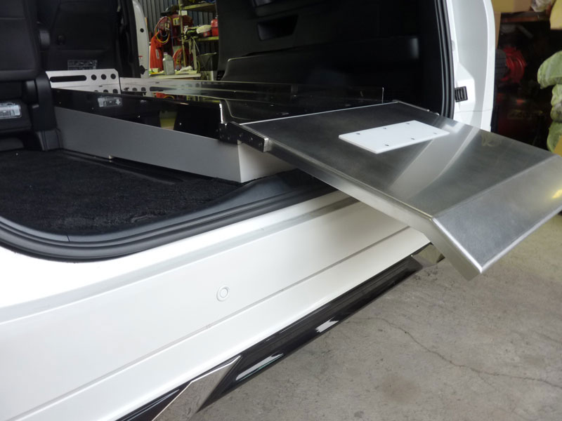 ミニバン用棺台レール