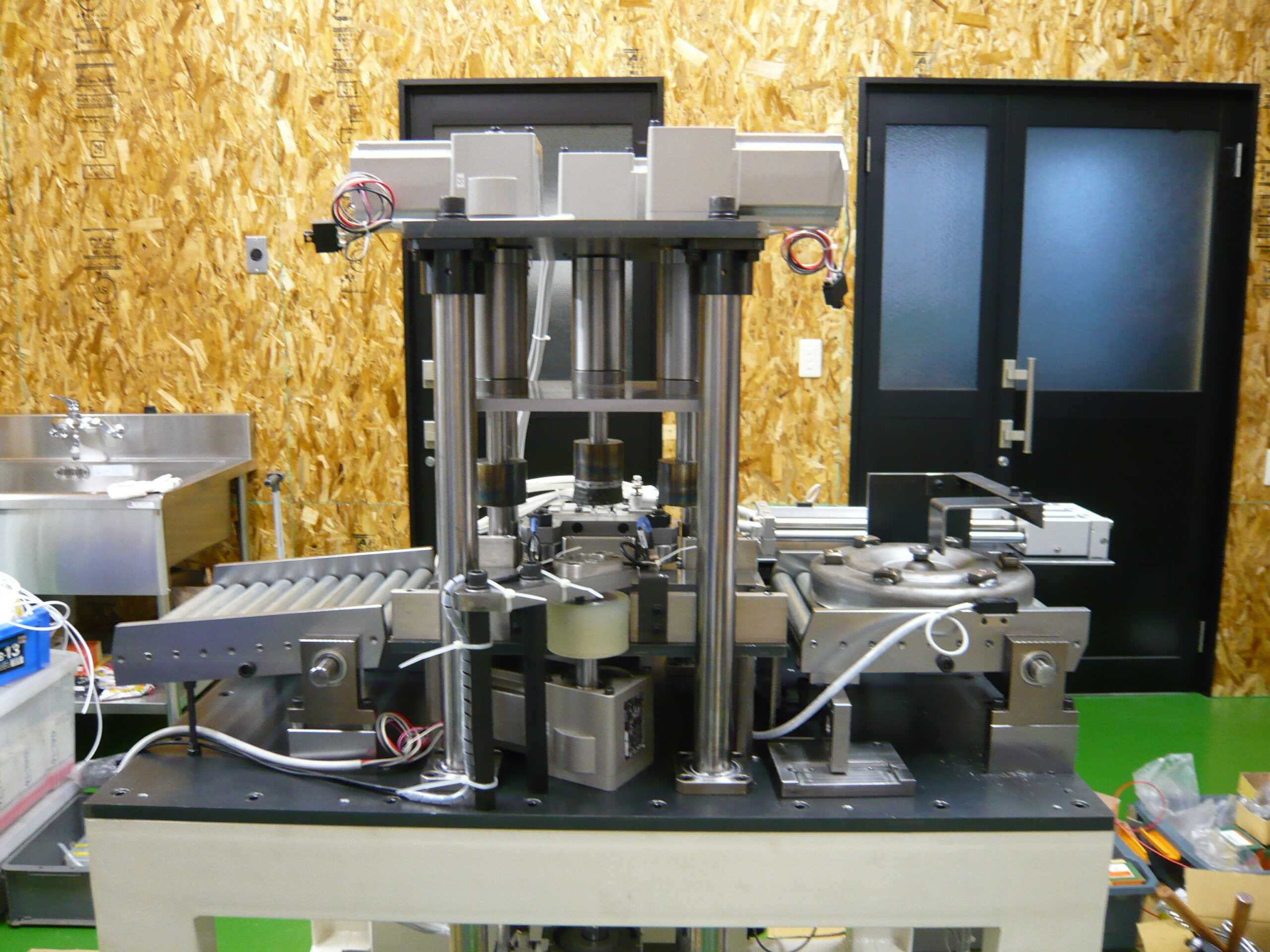 トルクコンバータースパッタ除去装置