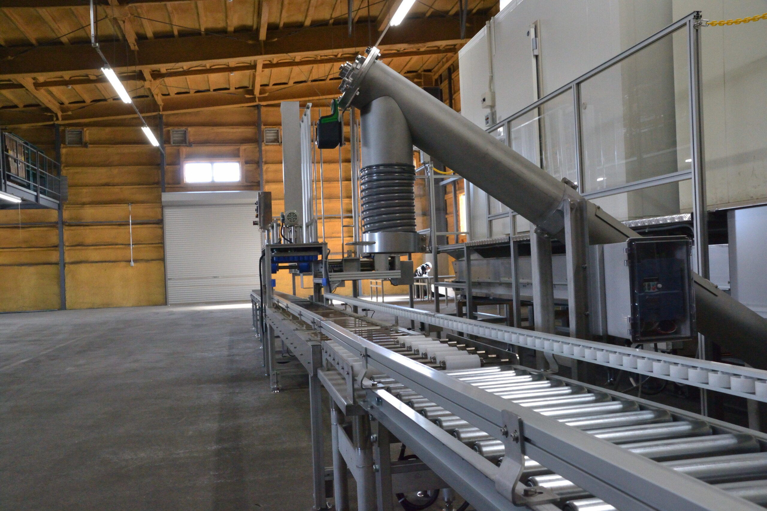 氷搬送スクリューコンベア