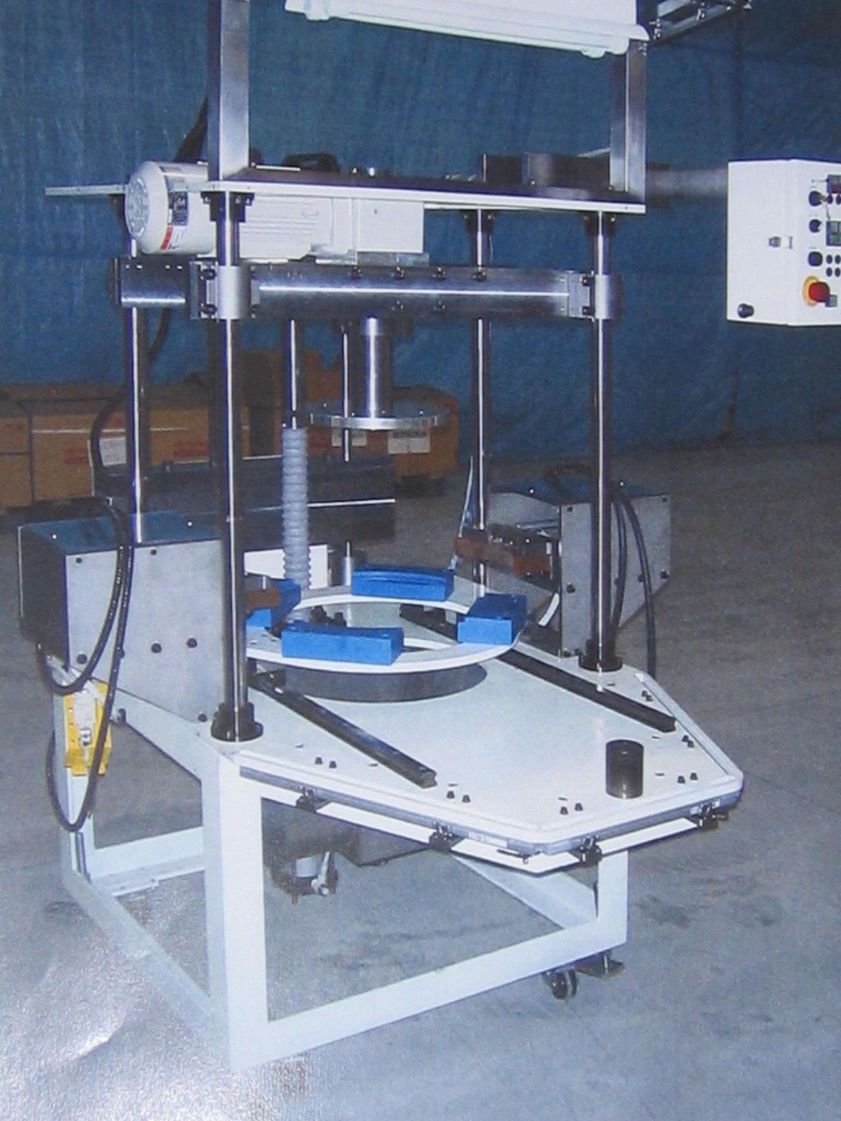 アルミホイルバリ取り機 2号機